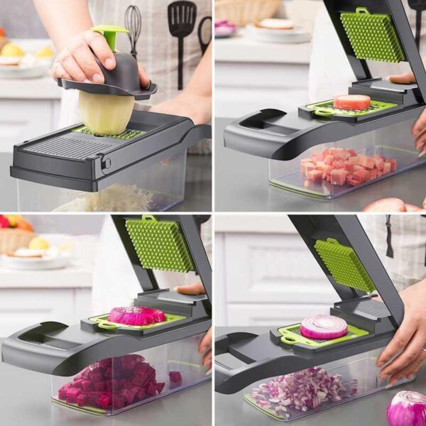 Household Kitchen Gadgets Vegetable Cutter Silk Cutter - Image 9