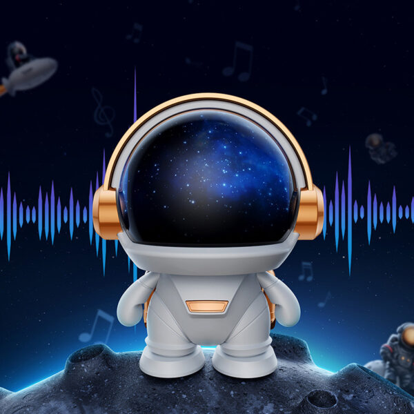 Spaceman Astronaut Wireless Bluetooth Speaker Portable Mini Desktop Creativity Audio Outdoor Subwoofer - Image 4