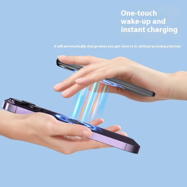 Ultra-thin Magnetic Power Bank Mini Portable Ultra-thin Power Bank - Image 5