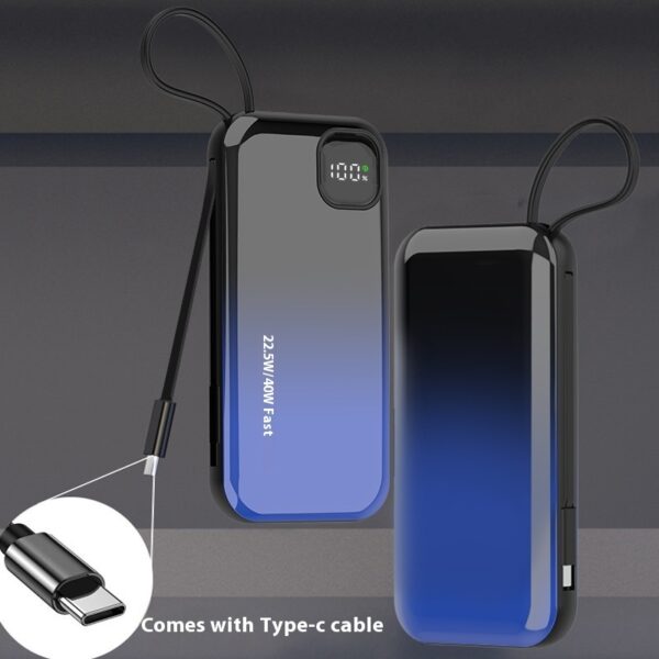 With Cable Integrated Super Large Capacity Portable Battery For Mobile Phones - Image 9