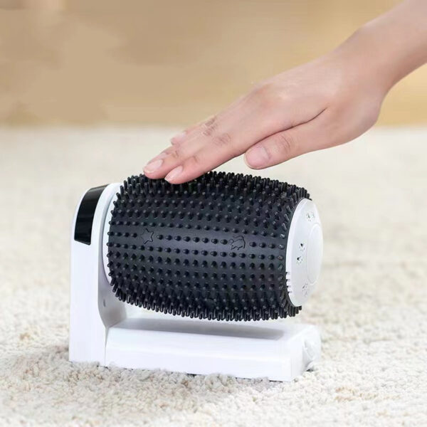 Automatic Cat Self Groomer Wall Corner Brushes Soft Cat Corner Scratcher Self Grooming - Image 6