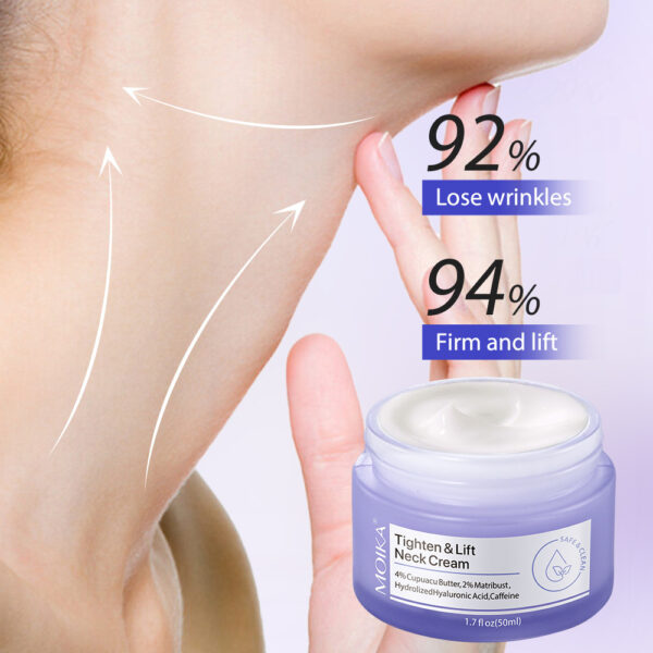 Neck Wrinkle Removal Cream Tightening Firming Fade Fine Lines Anti-Aging Necklines Lifting Shaping Beauty Neck Cream - Image 7