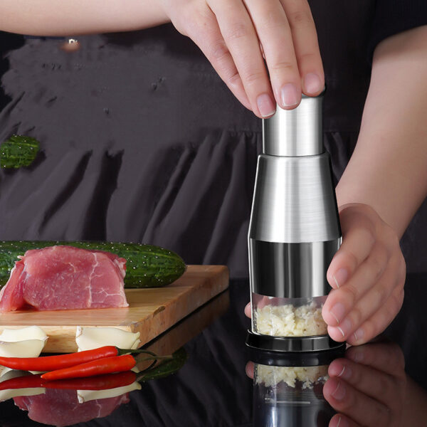 Garlic Crusher Onion Chopper Multipeler Vegetables Chopper Manual Garlic Press Machine Garlic Squeezer Kitchen Gadget - Image 5