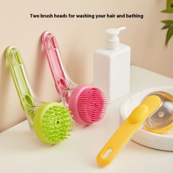 Dogs Cats Pets Brush Pet Bath Brush Cleaning Brushes Long Handle Shower Brush Pet Supplies Cat Dog Pet Grooming Comb For Pet Products - Image 4