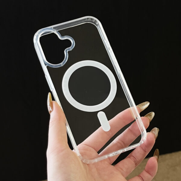 AI Button Smart Magnetic Silicone Phone Case With Photography - Image 2