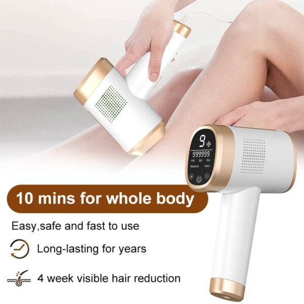 Electric Hair Household Body Rejuvenation Double Tube Hair Removal Device