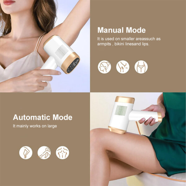 Electric Hair Household Body Rejuvenation Double Tube Hair Removal Device - Image 7