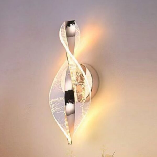 Modern Minimalist Living Room Television Background Wall Wall Lamp