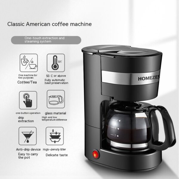 Household Automatic Tea Cooking Small American Drip Coffee Maker - Image 7